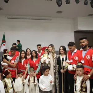 الحفل الجماعي لختان 400 طفل بتضامن الهلال الأحمر الجزائري