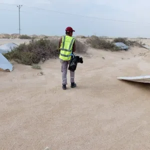 وزارة البيئة تعلن إنهاء عملية تنظيف البر القطري بالكامل و106 روض