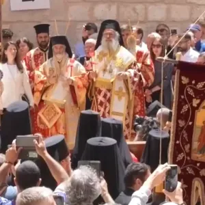 شاهد: حرب غزة تخيم على احتفالات عيد الفصح في كنيسة القيامة في القدس