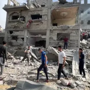 فيديو يوثّق آثار القصف الإسرائيلي على جباليا النزلة في غزة