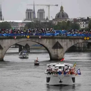 افتتاح أولمبياد باريس على نهر السين
