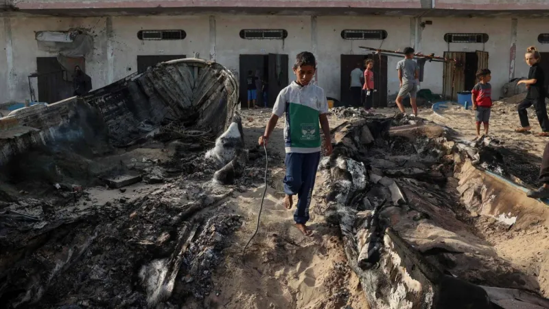 مقتل 16 شخصاً بينهم 10 أطفال في قصف إسرائيلي لمنزل وسط غزة
