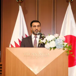 سفير قطر لدى اليابان: العلاقات بين البلدين تشكل نموذجا للتعاون والصداقة والمصالح المشتركة