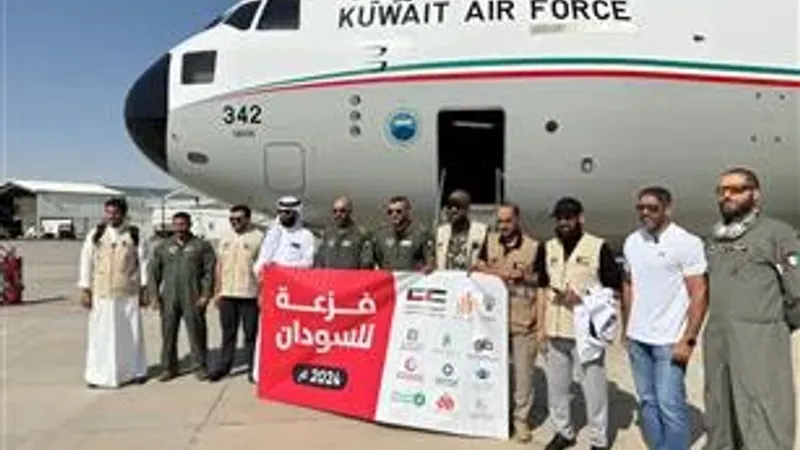 الجسر الإغاثي الكويتي يستأنف رحلاته إلى السودان بإقلاع طائرة محملة بـ40 طناً من المساعدات و3 سيارات إسعاف