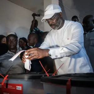 جولة إعادة للانتخابات الرئاسية في ليبيريا اليوم
