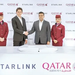 القطرية توفر خدمة Starlink للإنترنت المجاني