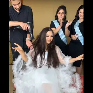 المشاهد الأولى من زفاف ابنة بدرية طلبة.. زغرودة أم العروسة هزت الفندق