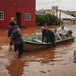 الفيضانات تشرد 70 ألفاً في البرازيل
