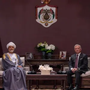 جلالة السلطان وملك الأردن يعقدان جلسة مباحثات موسعة تستعرض آفاق التعاون الثنائي المشترك