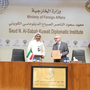 معهد سعود الناصر الدبلوماسي يوقع مذكرة مع مؤسسة ديبلو فاونديشن