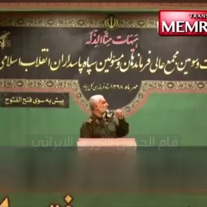 فيديو لقاسم سليماني يثير غضب دبلوماسي إيراني