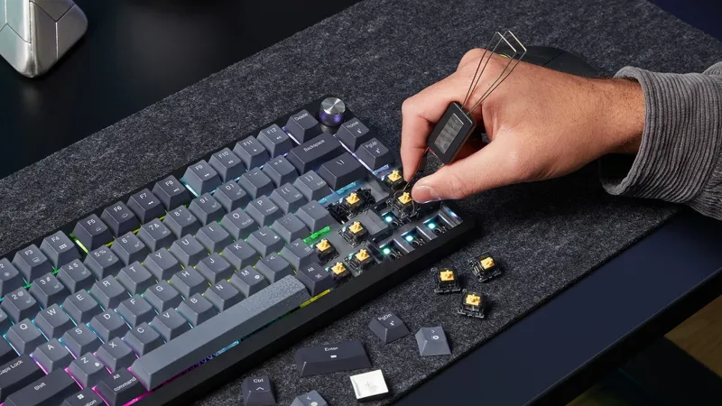 CORSAIR تطلق لوحة مفاتيح جديدة للاعبين المتحمسين بنسبة 75%