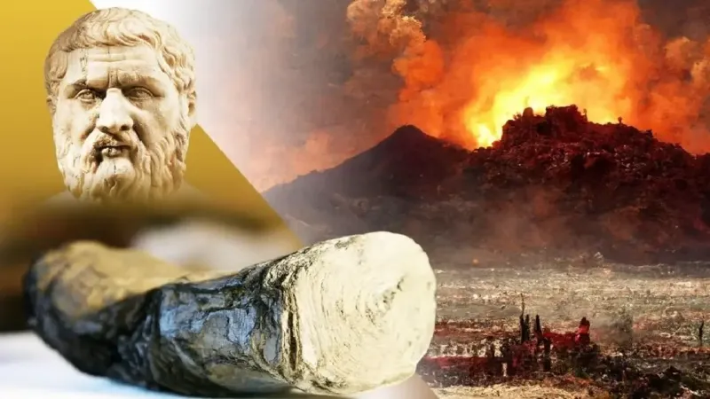 مخطوطة فحّمها بركان إيطالي برماده تروي تفاصيل آخر ليلة بحياة أفلاطون