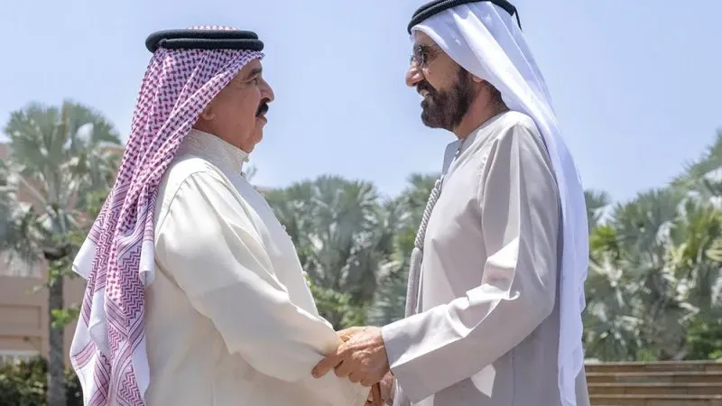محمد بن راشد: أخي ملك البحرين ضيف عزيز في بلدنا  وصديق حقيقي لدولتنا ومحب دائم لشعبنا
