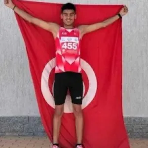 البطولة العربية لألعاب القوى للشباب : التونسي ريان الشارني يتوج بميدالية ذهبية
