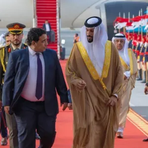 رئيس المجلس الرئاسي بدولة ليبيا يصل إلى مملكة البحرين للمشاركة في القمة العربية الثالثة والثلاثين