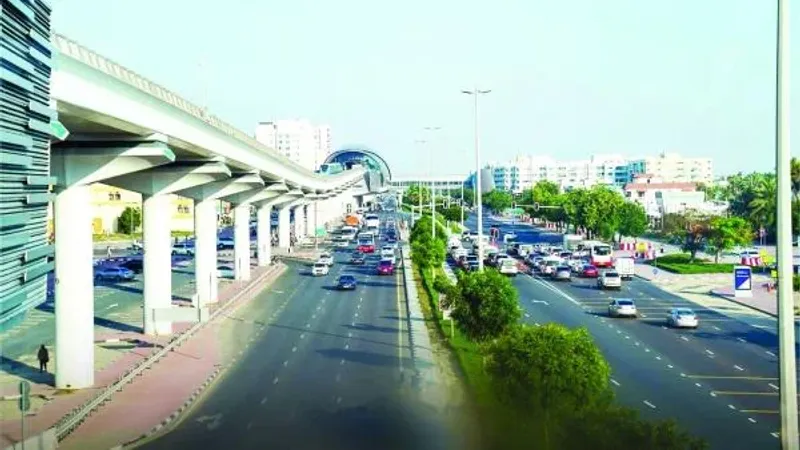 الحركة المرورية تعود إلى صورتها الطبيعية  في دبي