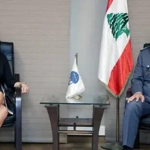 عثمان عرض مع ستريدا جعجع للأوضاع وملف النزوح السوري