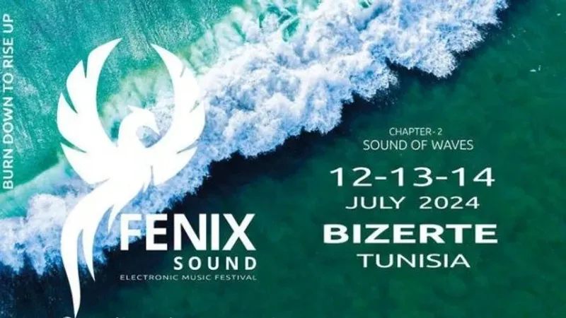 مهرجان بنزرت للموسيقى الإلكترونية ''فينيكس ساوند'' من 12 إلى 14 جويلية