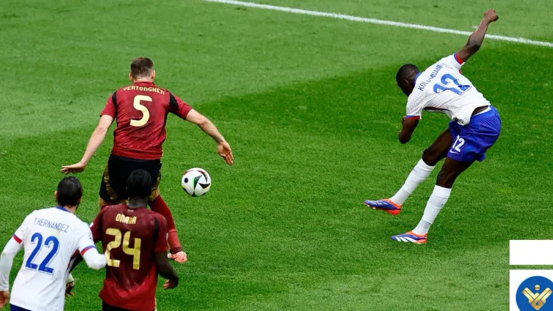 فرنسا تتغلب على بلجيكا وتتأهل إلى ربع نهائي بطولة أمم أوروبا