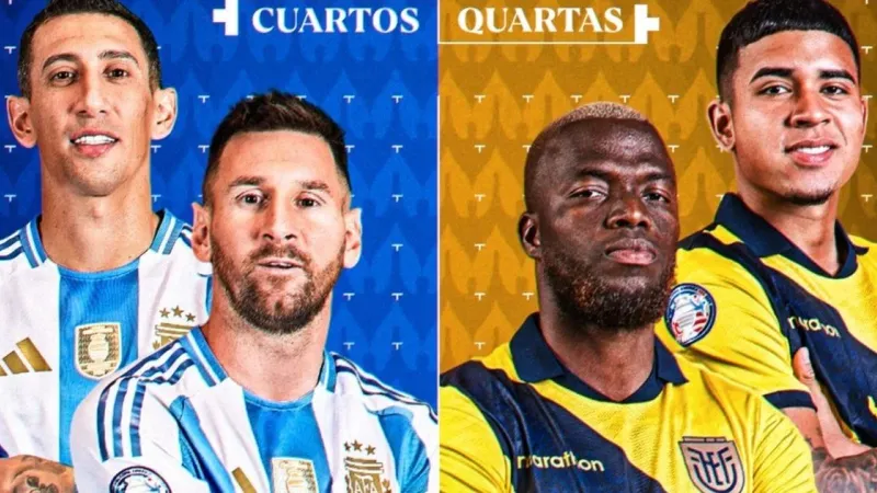 موعد مباراة الأرجنتين والإكوادور في ثمن نهائي كوبا أميركا