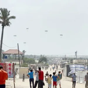 المملكة تواصل عمليات الإسقاط الجوي للمساعدات على قطاع غزة