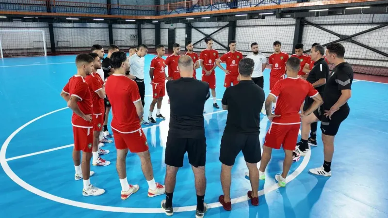 المنتخب المغربي للفوتسال يواصل الإستعداد لكأس العالم