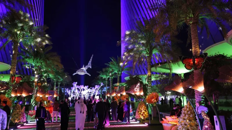 بالصور.. قطر للسياحة تطلق "نور" أول مهرجان للأضواء في قطر