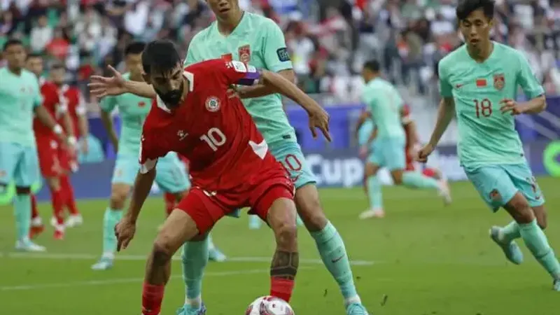 التعادل السلبي يحسم مباراة لبنان والصين في كأس آسيا