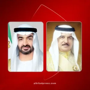 جلالة الملك المعظم يقدم التعازي والمواساة إلى صاحب السمو رئيس دولة الإمارات العربية المتحدة