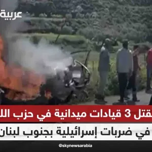 مقتل 3 قيادات ميدانية في حزب الله إثر غارات إسرائيلية على جنوب لبنان