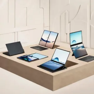 CES24: شركة ASUS تعلن عن Zenbook DUO أول لابتوب OLED بشاشة 14'' مزدوجة