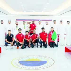 الشارقة يحتفي ببطل كأس الإمارات لألعاب القوى