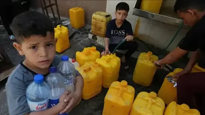 صحة غزة: جميع سكان القطاع يشربون مياها غير آمنة