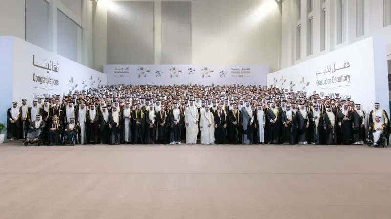 صاحب السمو يرعى حفل تخريج طلاب جامعة قطر