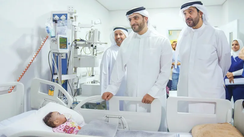 سلطان بن أحمد القاسمي: ملتزمون برعاية المرضى غير القادرين في أنحاء العالم