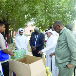 صندوق قطر للتنمية يوزع مساعدات في بورتسودان