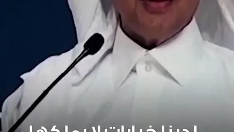 "لدينا خيارات لا يملكها ما لا يقل عن 60 أو 70% من سكان العالم"..  جانب من كلمة وزير الطاقة السعودي، عبد العزيز بن سلمان، خلال جلسة "أمن الطاقة" باجتما...