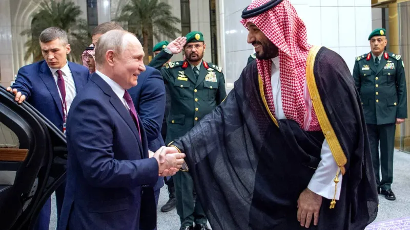 بوتين بحث في السعودية والإمارات ملفات النفط والعلاقات المشتركة وحرب غزة