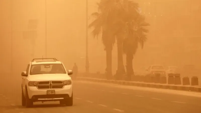 طقس العراق.. غبار وانخفاض في درجات الحرارة