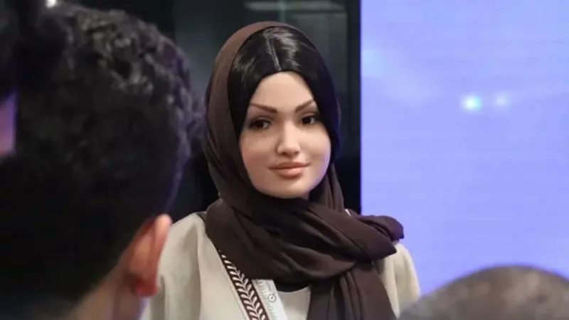 "سارة" أول روبوت سعودي... ترتدي عباءة ولا تتحدث في السياسة والجنس