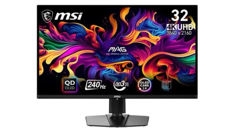 MSI تطلق شاشة الألعاب MAG 321UPX بمعدل تحديث 240Hz