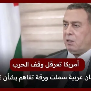 سفير فلسطين بالقاهرة: أمريكا تعرقل  وقف الحرب و6 بلدان عربية سملتها ورقة تفاهم بشأن غزة