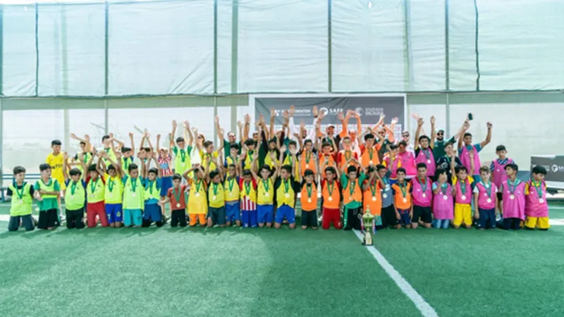 "اتحاد القدم" يختتم البرنامج الرياضي في مخيم الزعتري بالعاصمة الأردنية عمّان