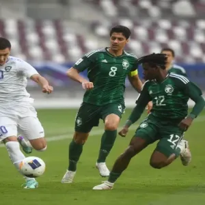 منتخب أوزبكستان الأولمبي يتأهل لنصف النهائي بفوزه على نظيره السعودي