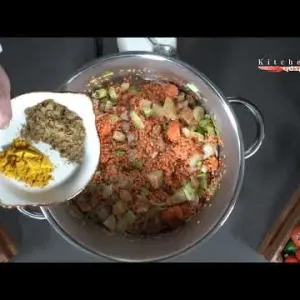 شوربة العدس بطريقة شهية