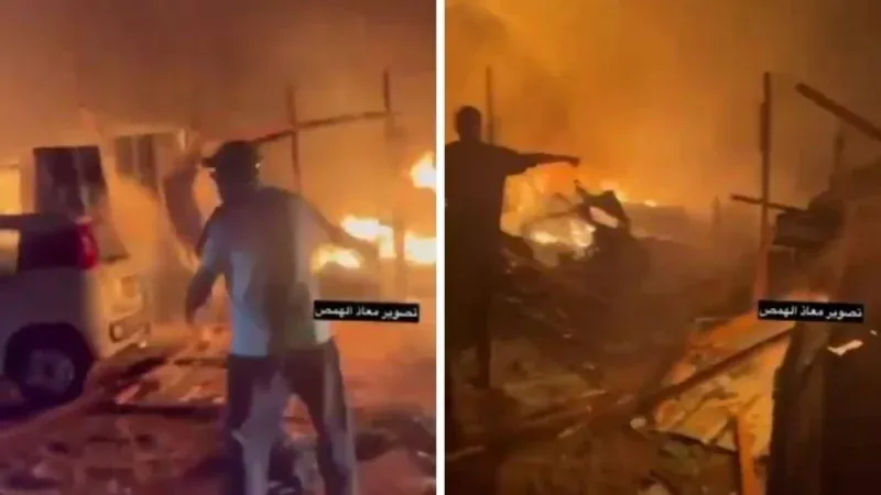 بالفيديو .. الطيران الإسرائيلي يرتكب مجزرة مروعة في مخيم للنازحين في مدينة رفح جنوب قطاع غزة
