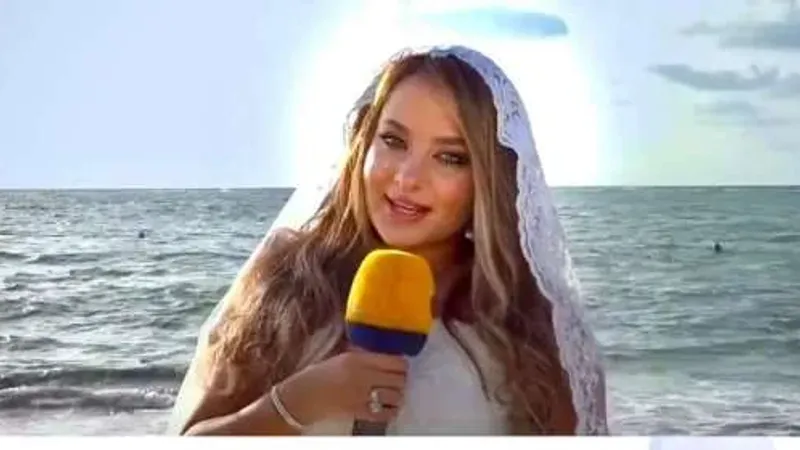 بفستان الفرح.. أول تعليق من مراسلة قدمت تقارير على الهواء ليلة زفافها