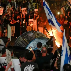 فيديو. مظاهرات حاشدة في تل أبيب ضد حكومة نتنياهو