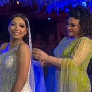 شاهد الصور الأولى من حفل زفاف ابنة الفنانة بدرية طلبة